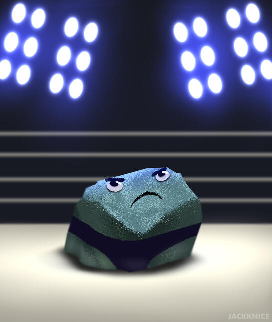 Wrestler Character Design - The Rock