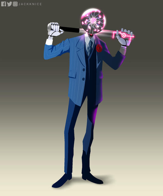 Robot Arena Character Design - GONE