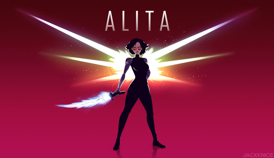 Alita Battle Angel redesign